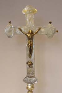 Silbernes Kreuz aus dem 18. Jahrhundert